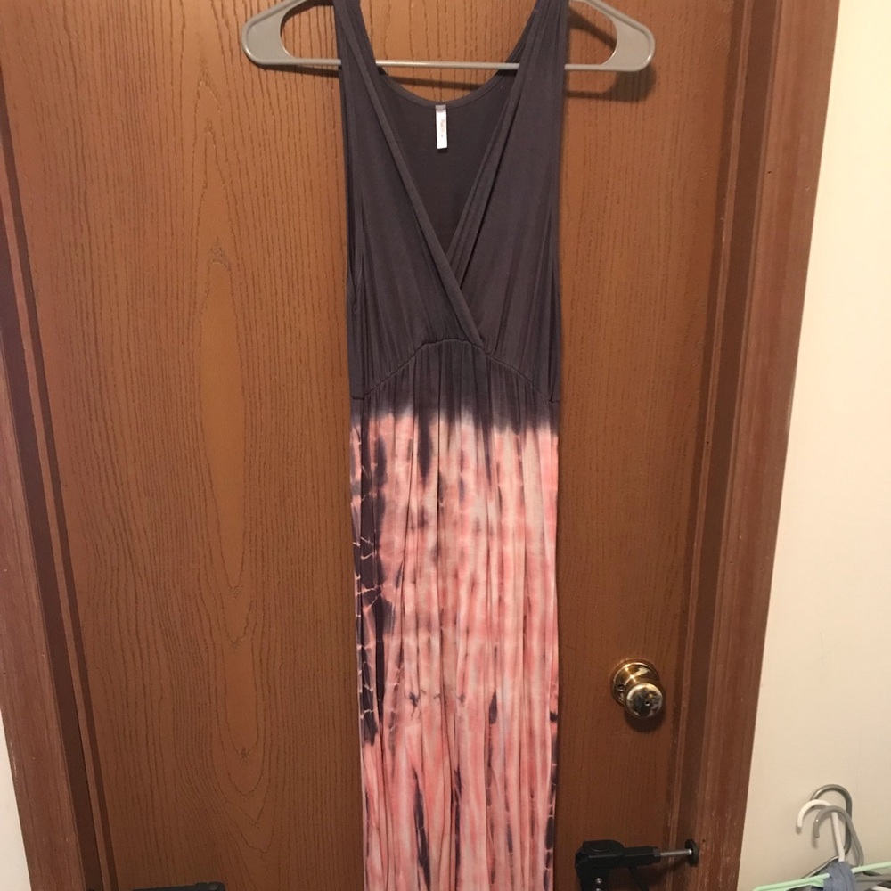 Guc pinkblush maternity nursing maxi medium